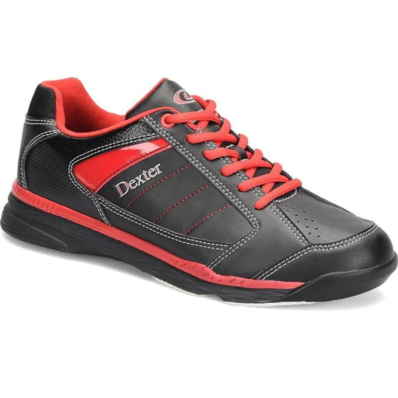 Dexter Ricky IV Jr Black Red Boys Bowling Shoes - YOUTH