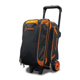 Hammer Premium Black Orange 2 Ball Double Roller Bowling Bag