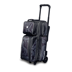 Brunswick Punisher Triple Roller Bowling Bag - Grey