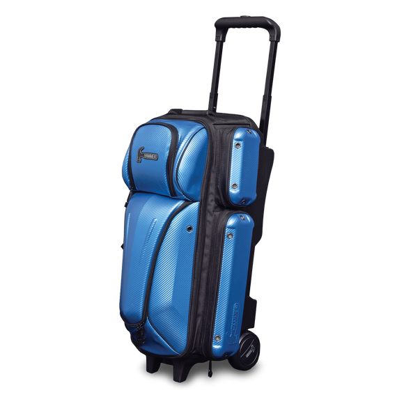 Hammer Carbon Shield Triple Roller Bowling Bag - Blue