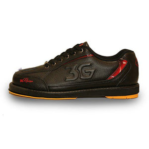 3G Mens Racer Black Red Right Hand Bowling Shoes