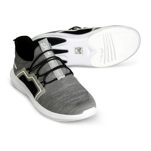 KR Strikeforce Men's Patriot Bowling Shoes - Grey/Black