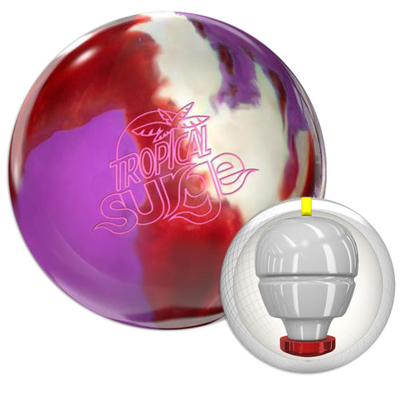 Storm Tropical Surge Bowling Ball - Red/White/Purple
