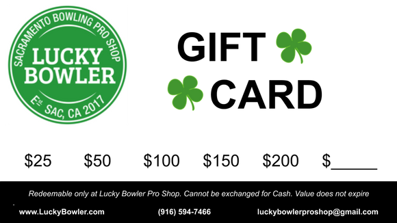 Gift Card - Lucky Bowler Pro Shop